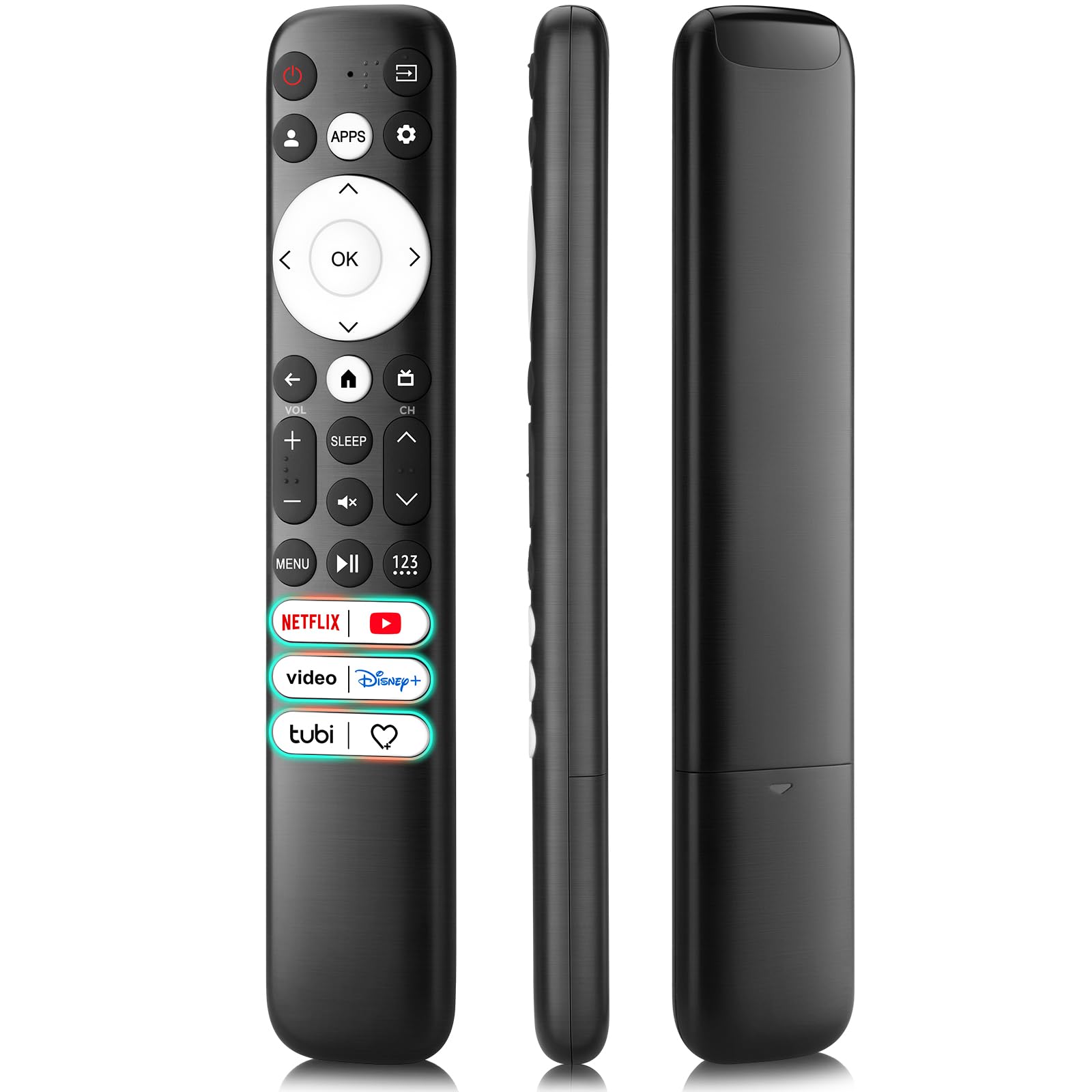 Replacement Only for Hisense-Google-TV-Remote, for Hisense Mini-LED QLED ULED UH