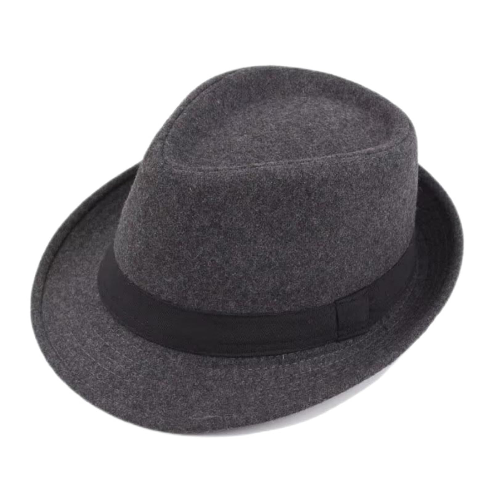 Zylinder Unisex Filz Jazz Hüte Männer Eimer Hut Wolle Fedoras Herbst Winter Herren Caps FüR Party