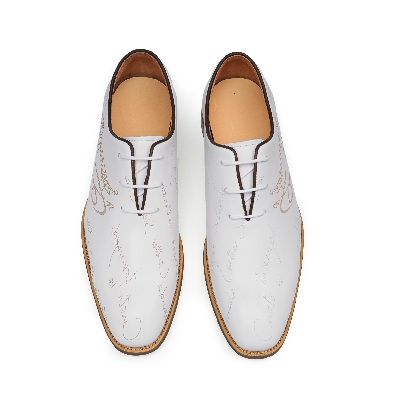 Derbys Business Casuale da Uomo Scarpe Eleganti Formali da Abito in Pelle Estive Festa Matrimonio