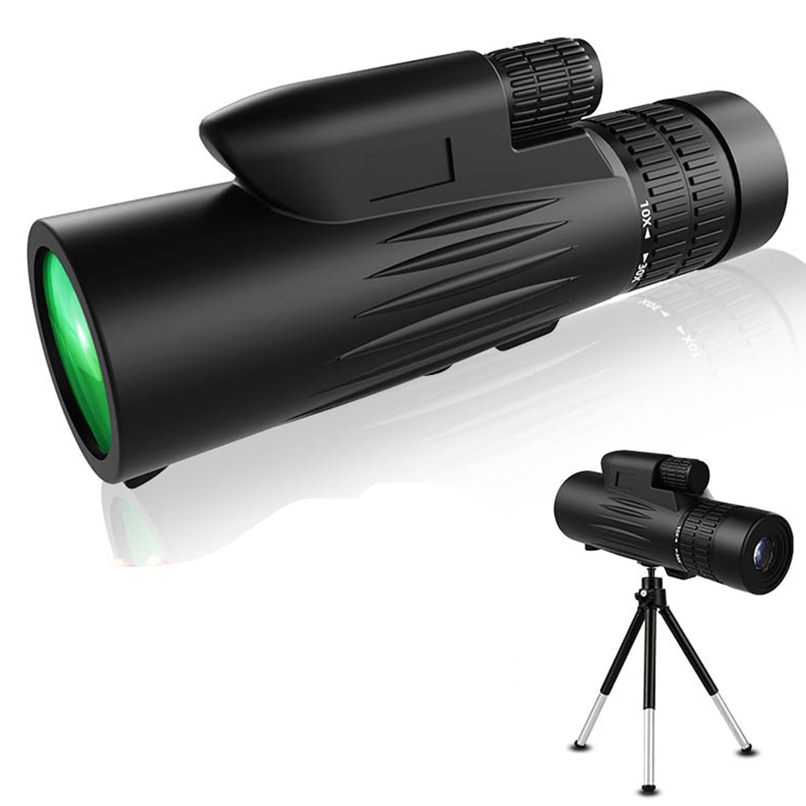 Télescope Monoculaire De Poche Pour Adultes, 30 X 25 HD