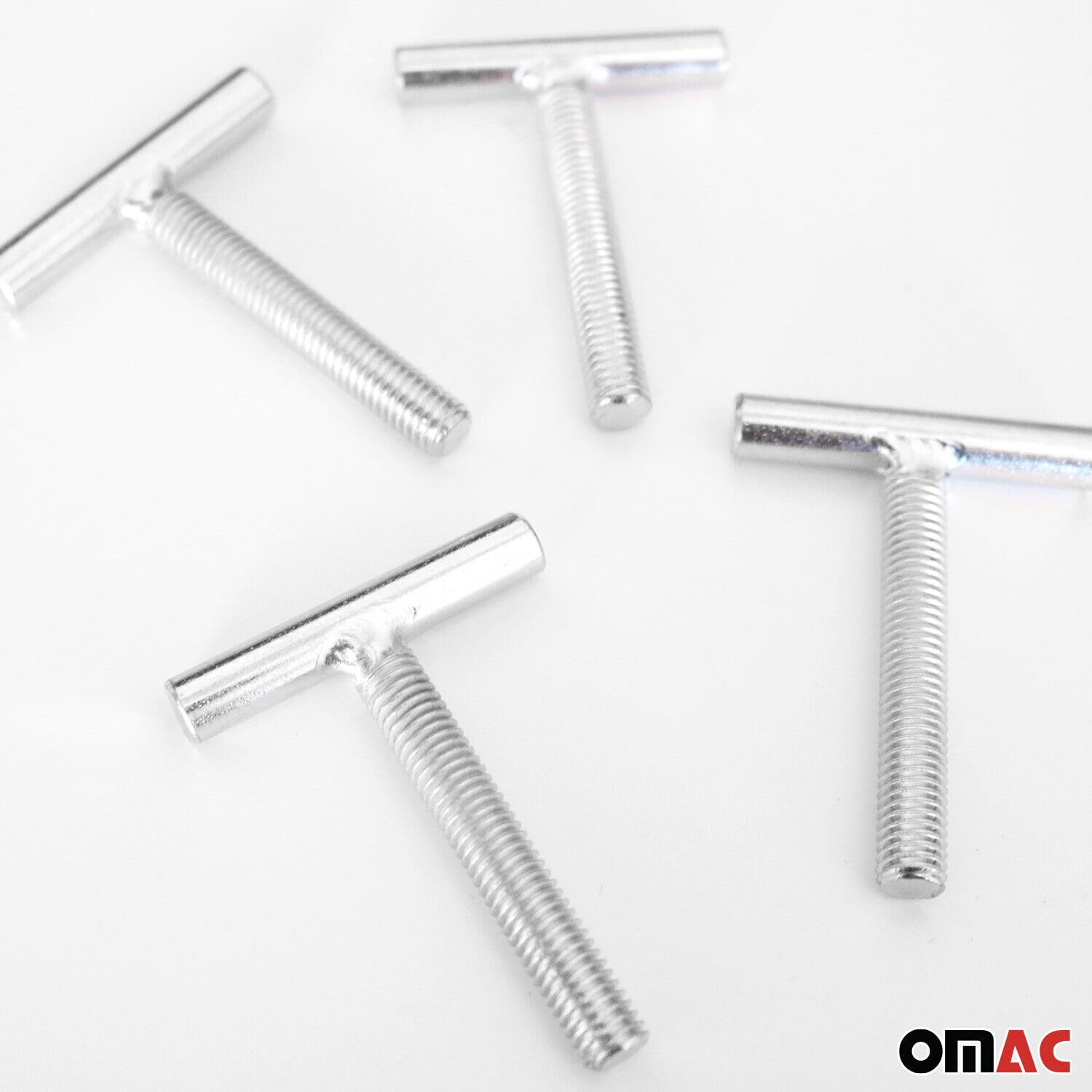 OMAC Multiflexboard Schienen 2X Compatible con VW T5 Multivan 2003-2015 con Unterlage Tornillos