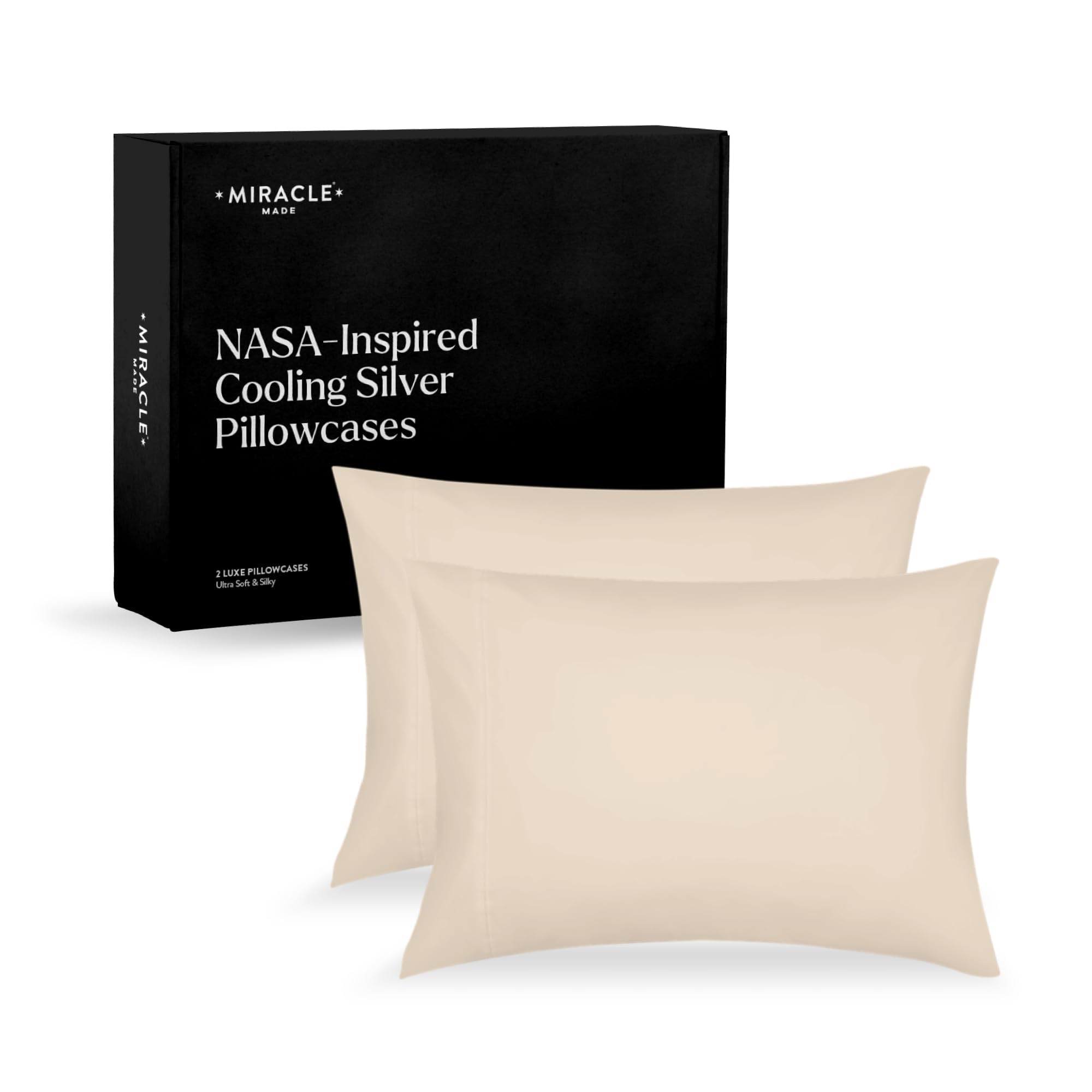 Miracle Made Luxe Cooling Pillow Cases