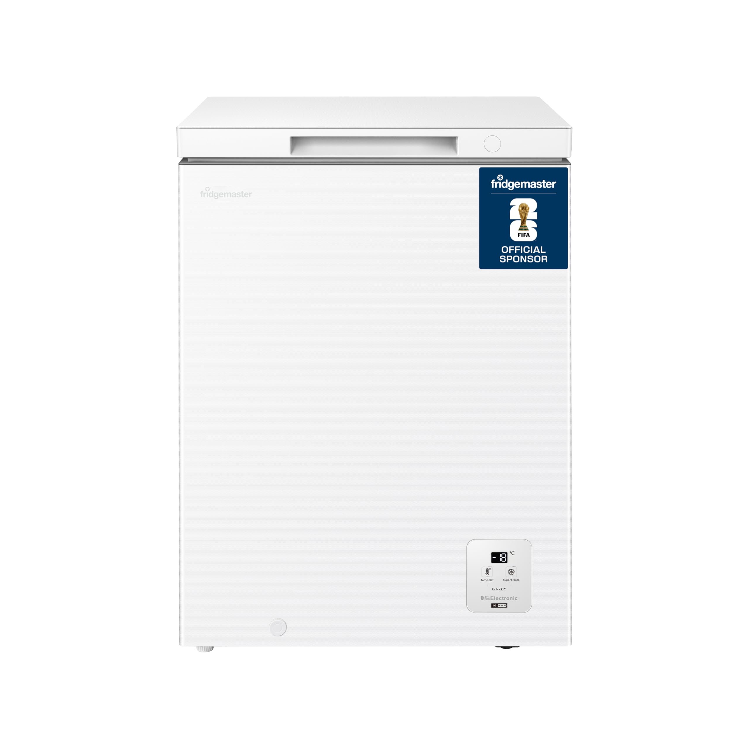 Fridgemaster 141L Chest Freezer Cream