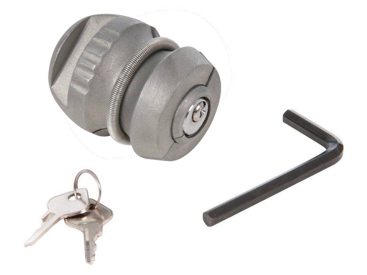 XtremeAuto® Car Tow Hitch Locking Ball System for Trailers, Caravans, Campers, Boat Trailor Security