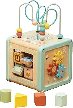 Amazon | Tooky Toy トゥーキートイ【5in1アクティビティキューブ