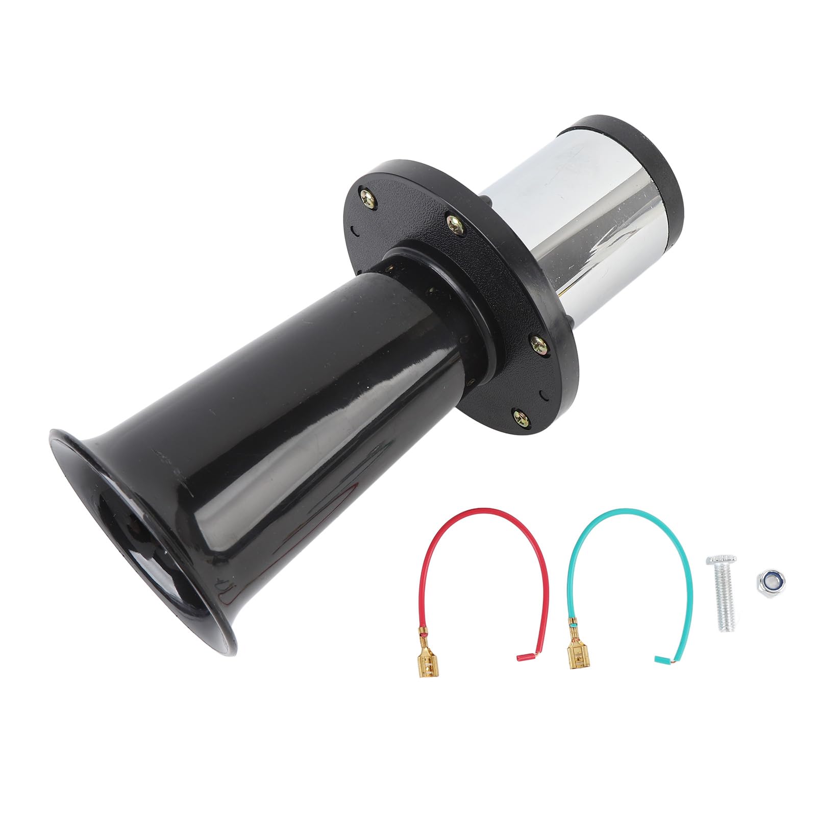 Bocina Antigua de 12V, 115DB, Bocina Antigua para Coche y Motocicleta con Arnés de Cableado