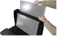 Vista 5 de Rockville TVB2732-2 Bolsa acolchada para 1 o 2 monitores LCD de 27-32 pulgadas, compartimentos dobles, divisores ajustables, correa de hombro