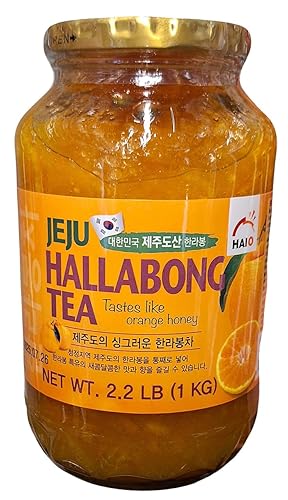 Miniatura 1 de HAIO Jeju Hallabong Tea | Té de mandarina coreana | 2.2 libras por frasco (2.2 lbs) | 1 frasco