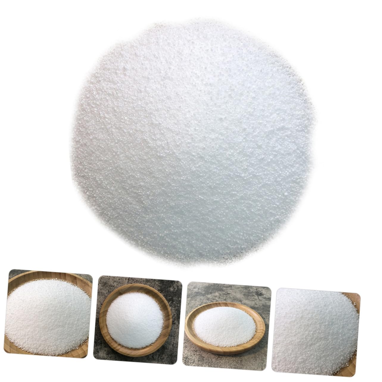 LIFKOME Scaglie di Cera di Palma Bianco per Materiale Fai da Te Candele Profumate, Facile da Usare per Candele Fatto a Mano, Confezione da 1 Sacchetto per Creazioni Artigianali
