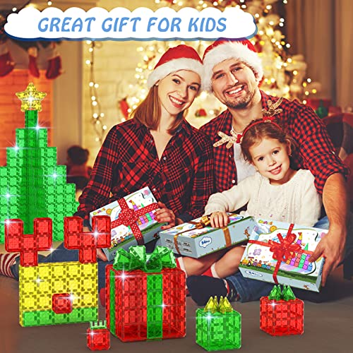 Goodtiles Magnetic Tiles Magnet Toys For Girls Boys, Sensory Stem Kids Toys Magnetic Blocks Building Toys For Kids, Preschool Learning Montessori Toys For 3+ Year Old, Toddler Toys Age 3-5 5-7 #TOP6