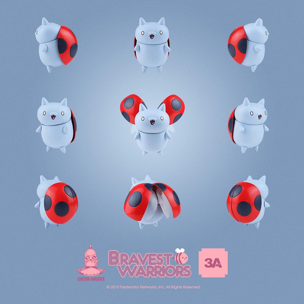 Bravest Warriors: 1/6 Catbug Figure : Amazon.com.au: Toys & Games