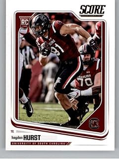 2018 Score #399 Hayden Hurst South Carolina Gamecocks Rookie Football Card