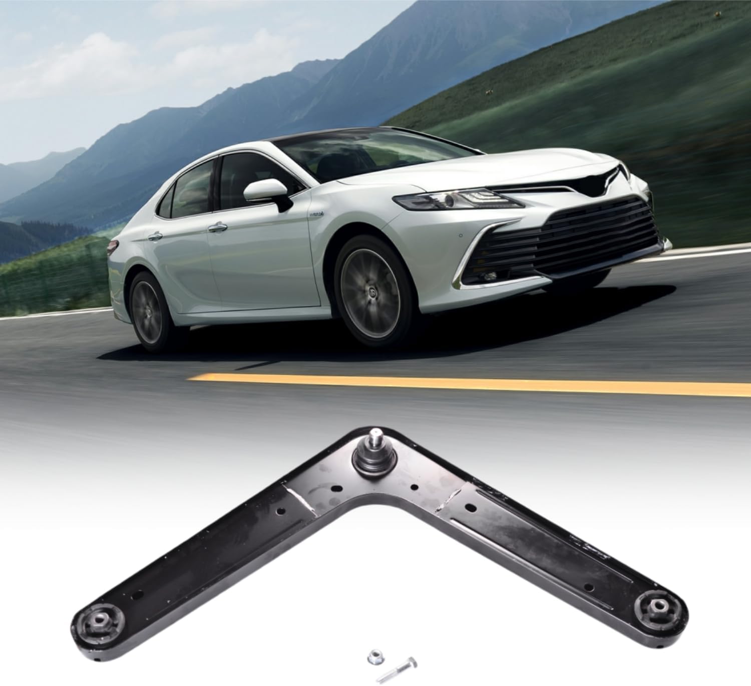 1pc Rear Upper Control Arm with Ball Joint Assembly Compatible with Jeep Liberty All Models 2002-2007 K621376