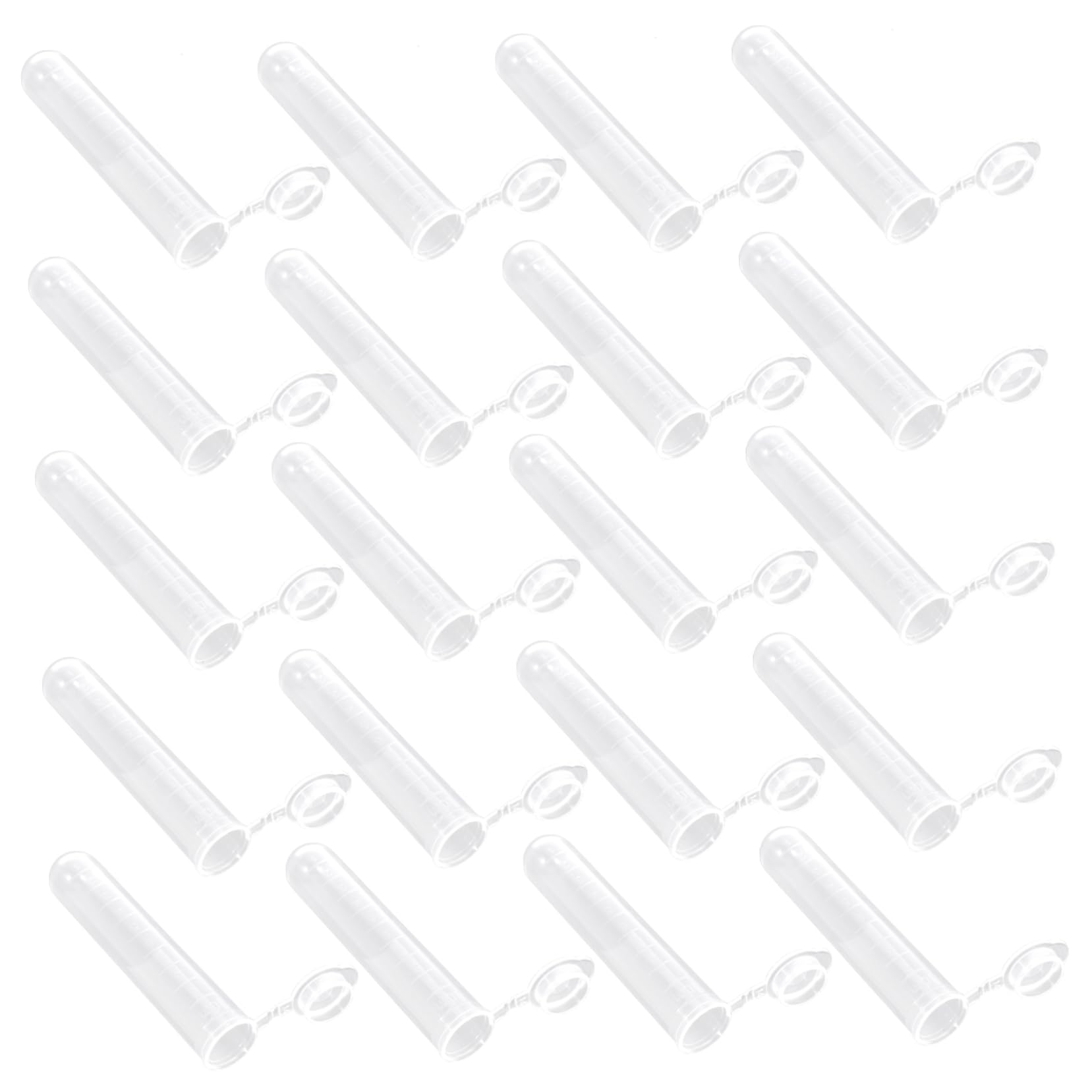 PartyKindom Provette da Centrifuga in Plastica da 10 Ml Scala, Set da 200 Pezzi, Resistenti e Precise per Laboratorio Scientifico e Conservazione Campioni di Piccole Dimensioni
