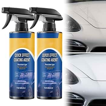 Amazon.com: Spray de agente de recubrimiento de acción rápida para  automóvil, aerosoles de revestimiento de automóvil 2025, agente de  recubrimiento de efecto rápido, capa rápida de cera de automóvil, cera de :