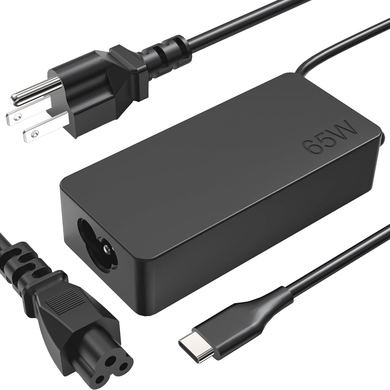 Compatible with Lenovo Laptop Charger,65W USB C Charger for ThinkPad X1 X13 T14 T15 E14 E15 T480s T490 E480,Yoga 7i 9i,Thinkbook 13s 14 15 16 Plus G4,65w 45W Type C Chromebook AC Adapter Power Cord