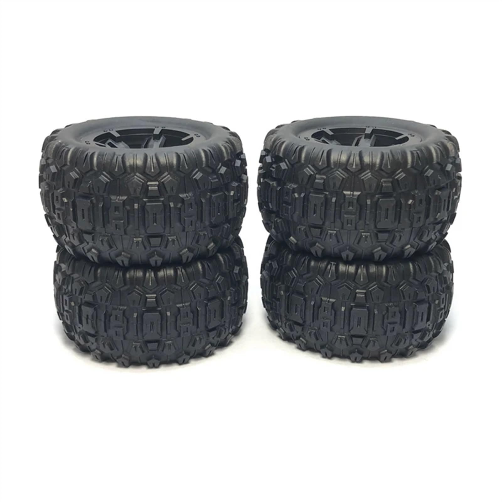 4 RC Gummireifen Für Offroad-Modelle - Perfekte Traktion Für SCY MJX H16H H16E