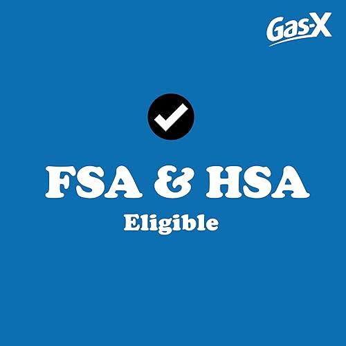 Vista 8 de Gas-X Tabletas masticables extra fuertes para aliviar gases con simeticona, 125 mg, cereza, 48