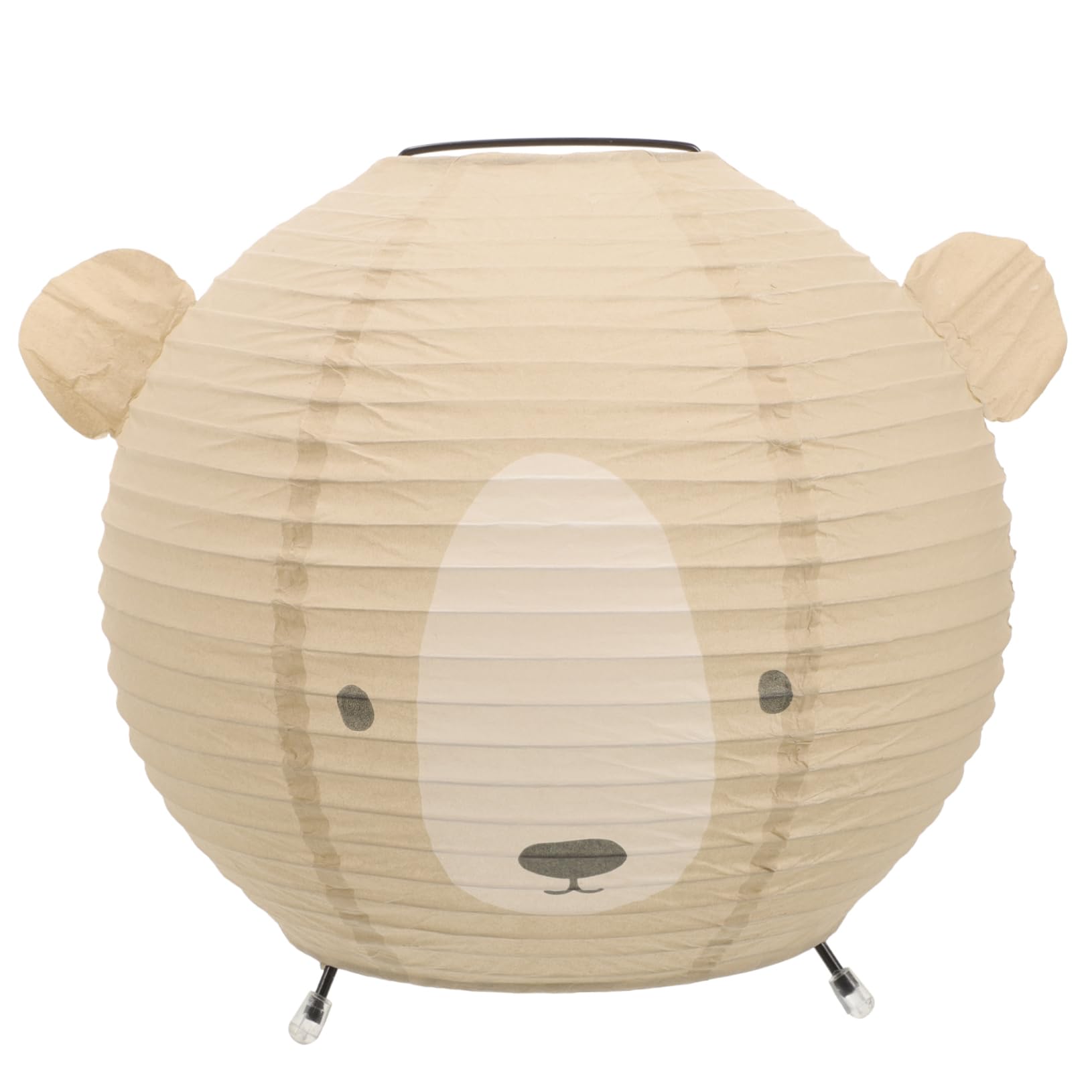 Paralume Carta di Riso Beige, Lampada Sospesa Decorativa