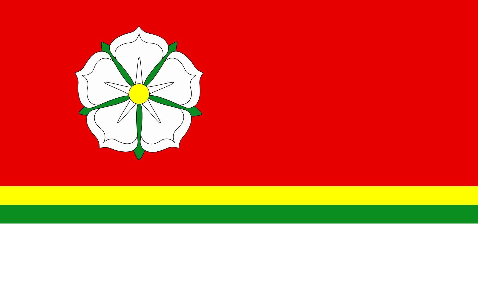Drapeau POL Zagórów grand format aux finitions premium pour mât de mairie