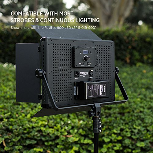 Fovitec 7'6" Spring Cushioned Collapsible Light Stand For Speedlight And Off-Camera Flash Photography, Photo Studio And Video Lights, Reflectors, Modifiers, And Accessories #TOP4