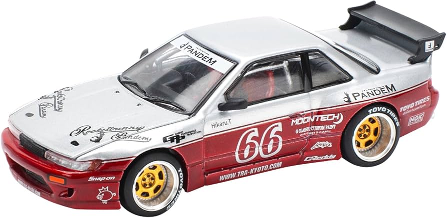 Amazon | POP RACE 1/64 パンデムシルビアS13 - ムーンテック・レッド Amazon | POP RACE 1/64 パンデムシルビアS13 - ムーンテック・レッド