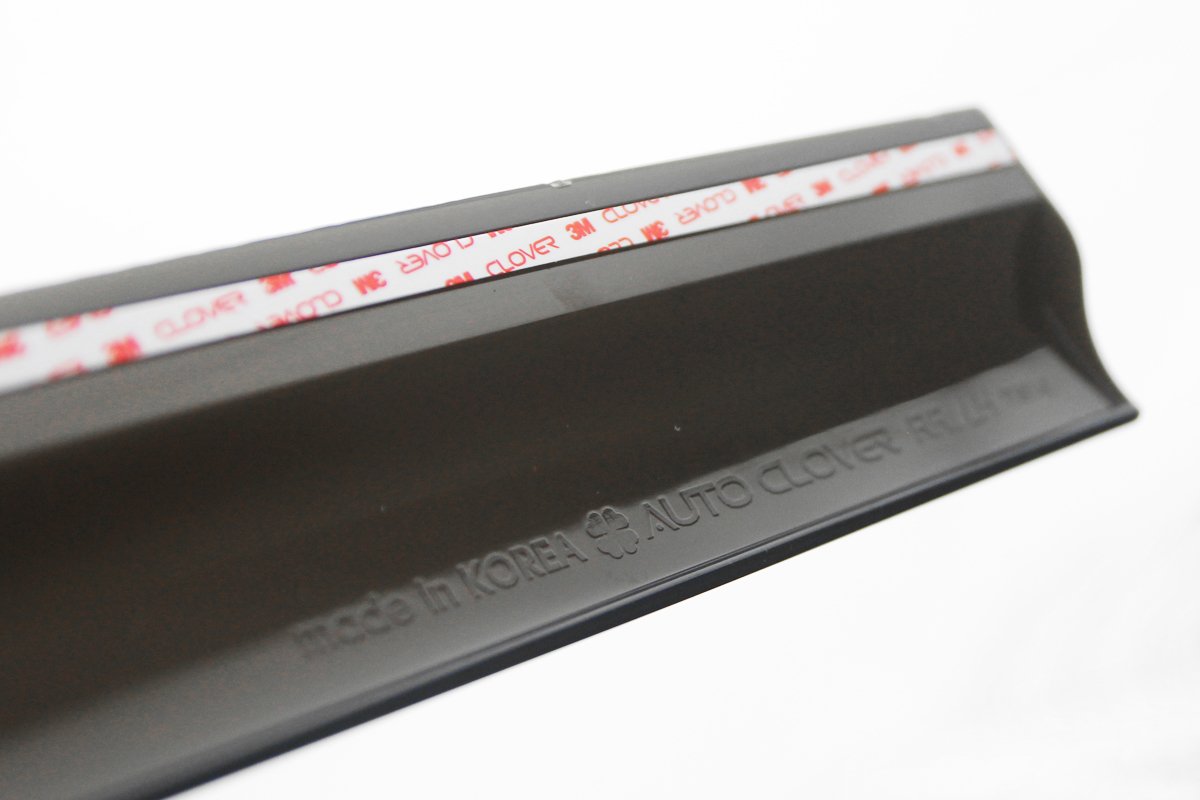 AUTO CLOVER Juego de deflectores de viento para Hyundai Santa Fe 2007-2012 (4 piezas)
