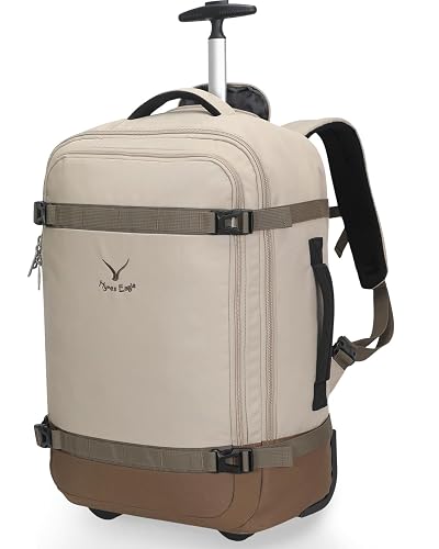 Hynes Eagle Rolling Backpack 42L Carry On Bag