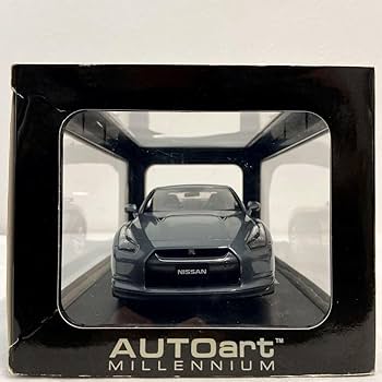 AUTOart - Autoart 日産 GT-R (R35) メタリックグレー 1/18モデル。 Amazon | AUTOart 1/18 NISSAN GT-R Dark Metal Gray オート