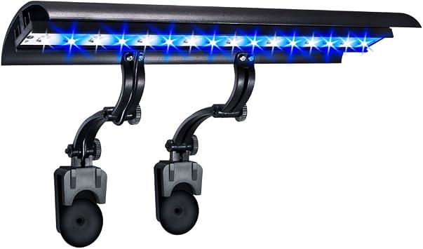 Wave-point 12-Inch 16-Watt Super Blue and DaylightMicro Sun LED High Output Clamp Light
