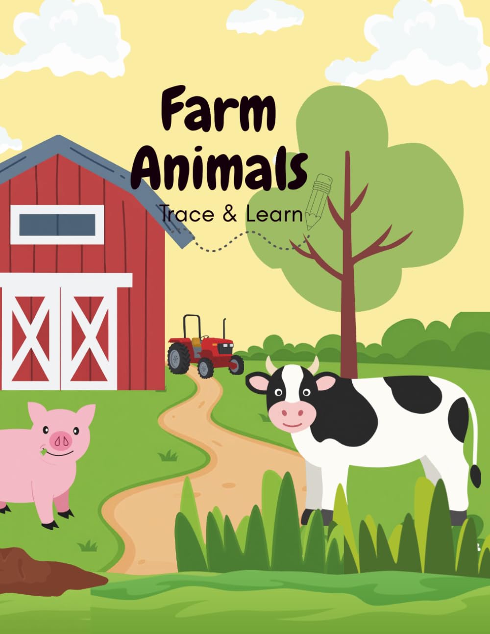 Farm Animals - Trace & Learn (Daisy Luna Trace & Learn Series)