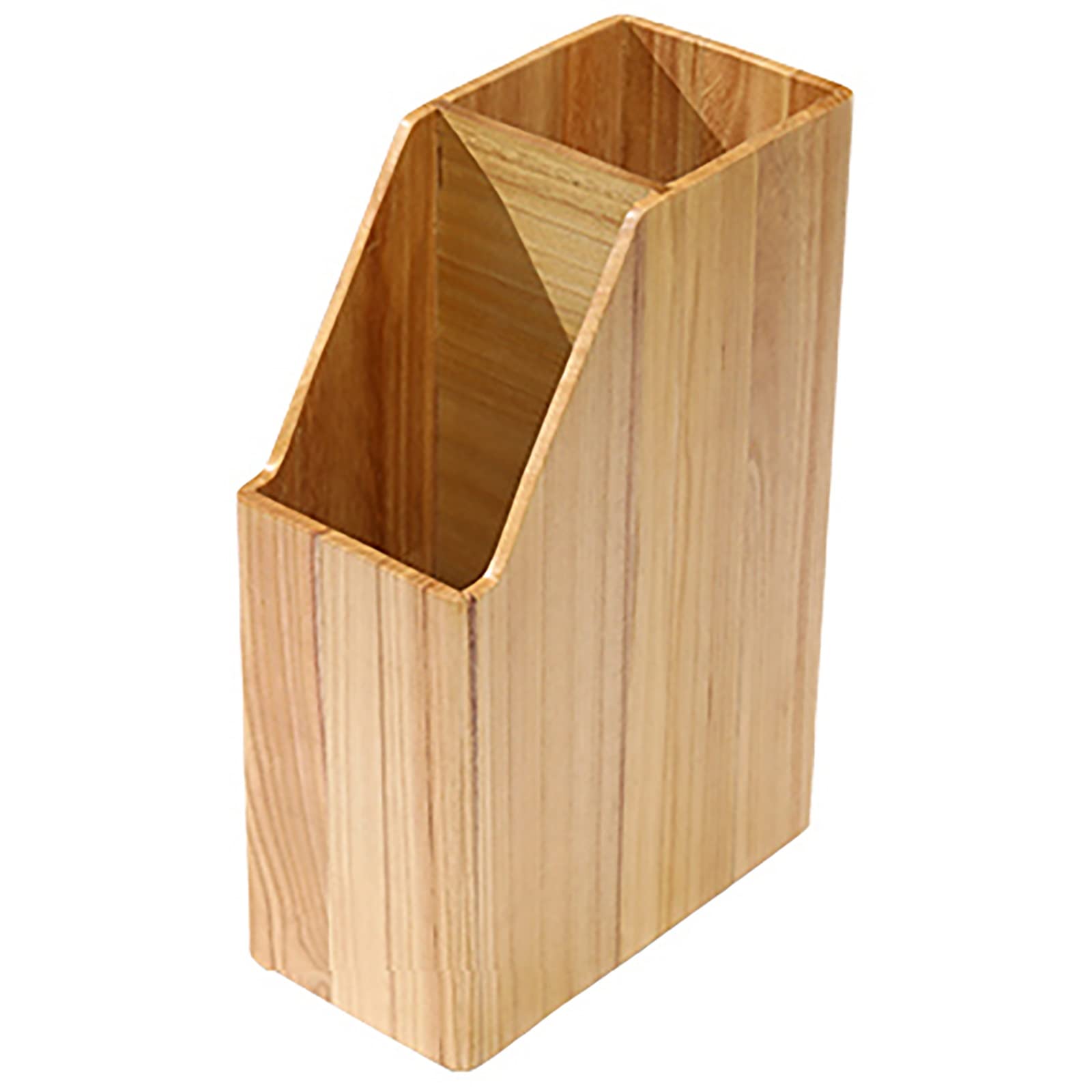 Porte-parapluie en bois géométrique de qualité supérieure avec finition brillante exclusive