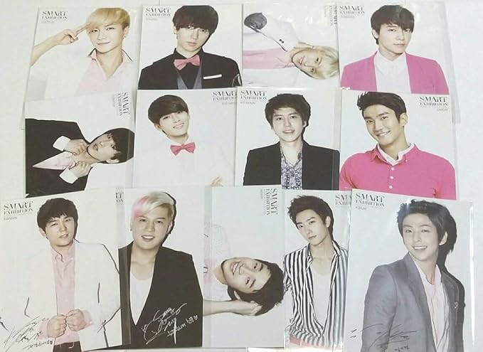 Amazon 公式 Smart Exhibitionsjポストカード 13枚 Super Junior イトゥク イェソン ドンヘ ウニョク キュヒョン リョウク 韓国 アイドル 芸能人グッズ 通販