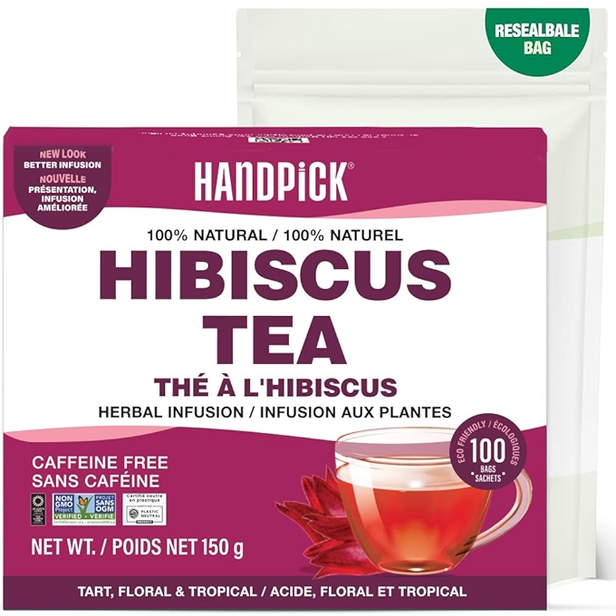 手工精选木槿花草茶包