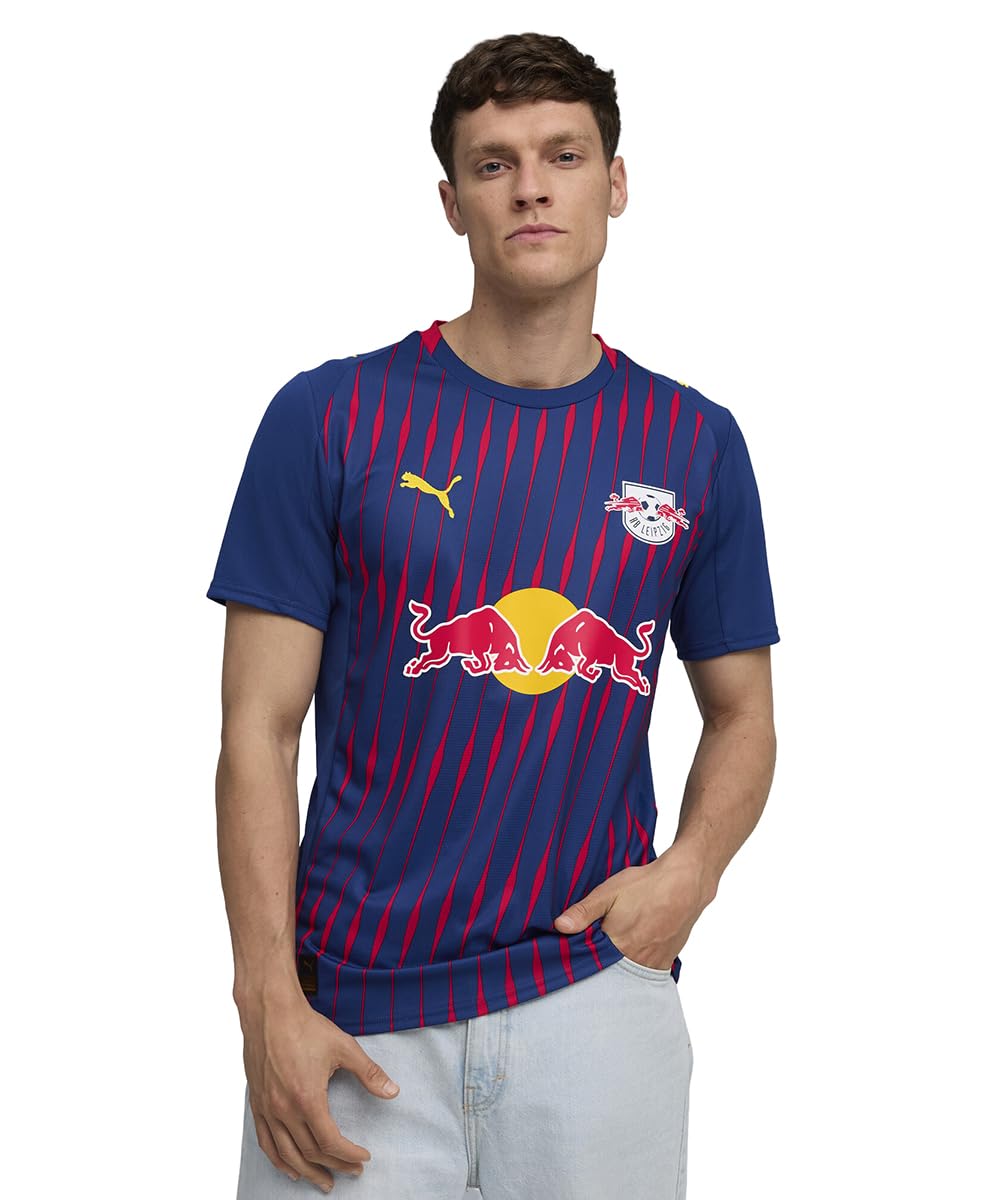 PUMA RB Leipzig Auswärts-Trikot 2025/2026 – Blau – Größe L (Herren)