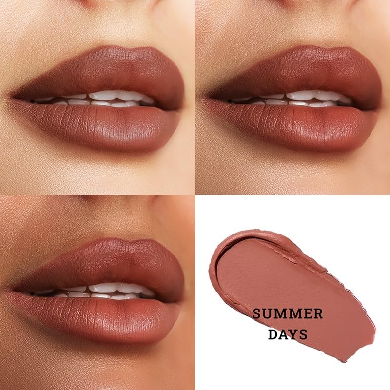 Image of HD Matte Lipstick, Transfer-Proof Makeup, Summer Days, 4.2g