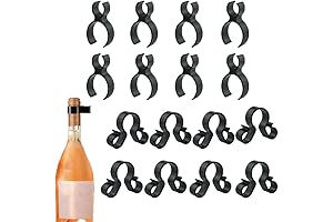 16 Pack Champagne Bottle Sparklers Clip Bottles Service Holder Single Double Hole