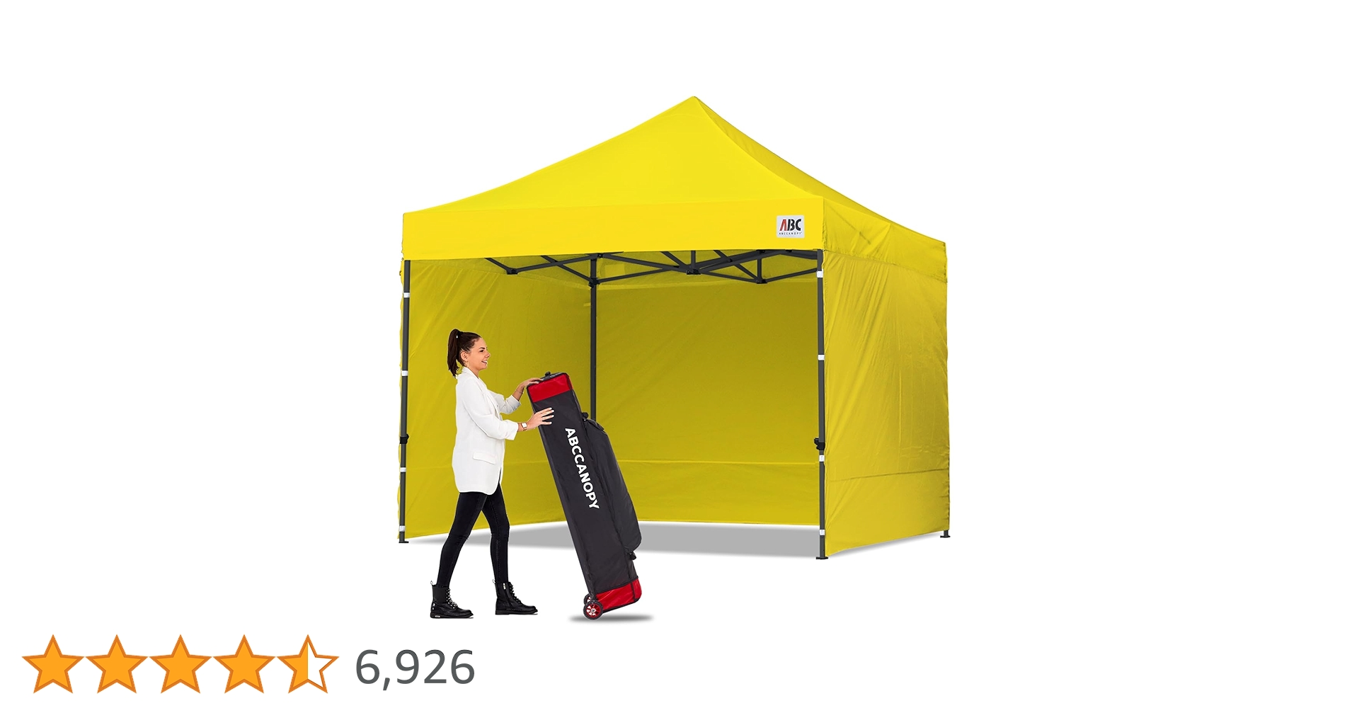 Amazon | ABCCANOPY タープテント 3mx3m 2.5mx2.5m 横幕4枚（サイド