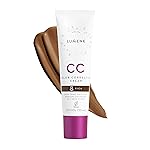 Lumene Color Correcting CC Cream - Lightweight Foundation - Medium Coverage - Redness Reducing Face Makeup for a Glowing Complexion - Vegan Formula + Suitable for All Skin Types - Rich (1 fl oz)