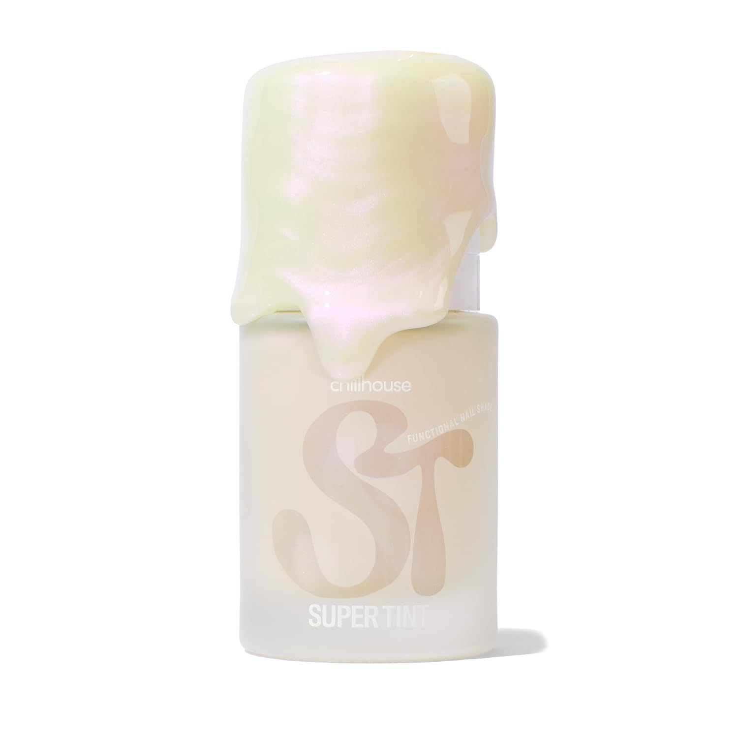 Chillhouse Super Tints Nail Strengthener - Keratin, Vitamins C & E, and AHAs - Coco Fizz