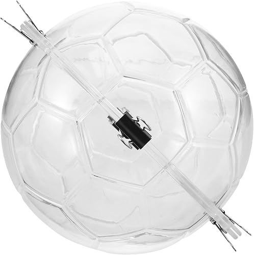 Miniatura 9 de Kichvoe 2 moldes de chocolate de fútbol antiadherentes para decoración de dulces y fondant para postres, material plástico seguro para fiestas y