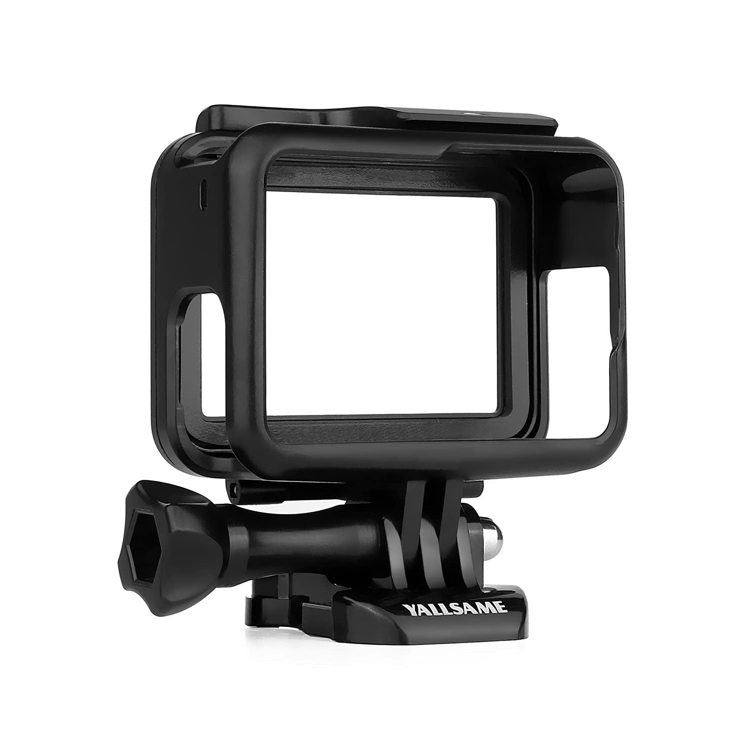 Etui do montażu ramy do GoPro HERO 7 6 5 z nasadką obiektywu adapter ochronny szkielet obudowa akcesoria do GoPro 5 6 7 czarny srebrny biały HERO 2018