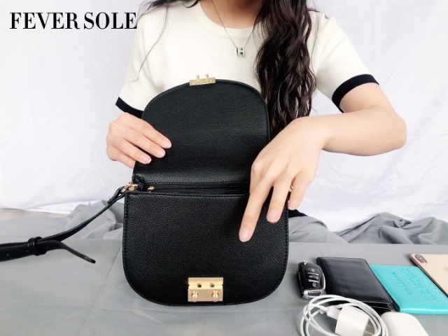 Bolso Satchel Crossbody Retro Pequeño de Cuero Vegano Mujer miniatura 6