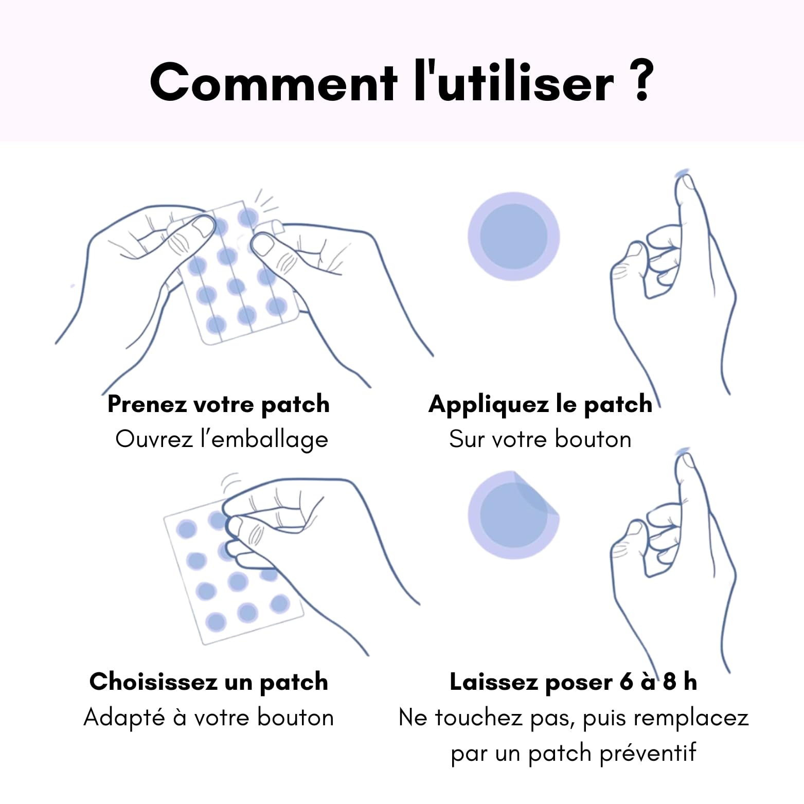 Patch Acne – Patchs hydrocolloïdes de nuit anti-acné – Sans cicatrices -Absorbe les impuretés du bouton en 6 à 8 heures pendant la nuit - boîte de 36 patchs by RAYANASH