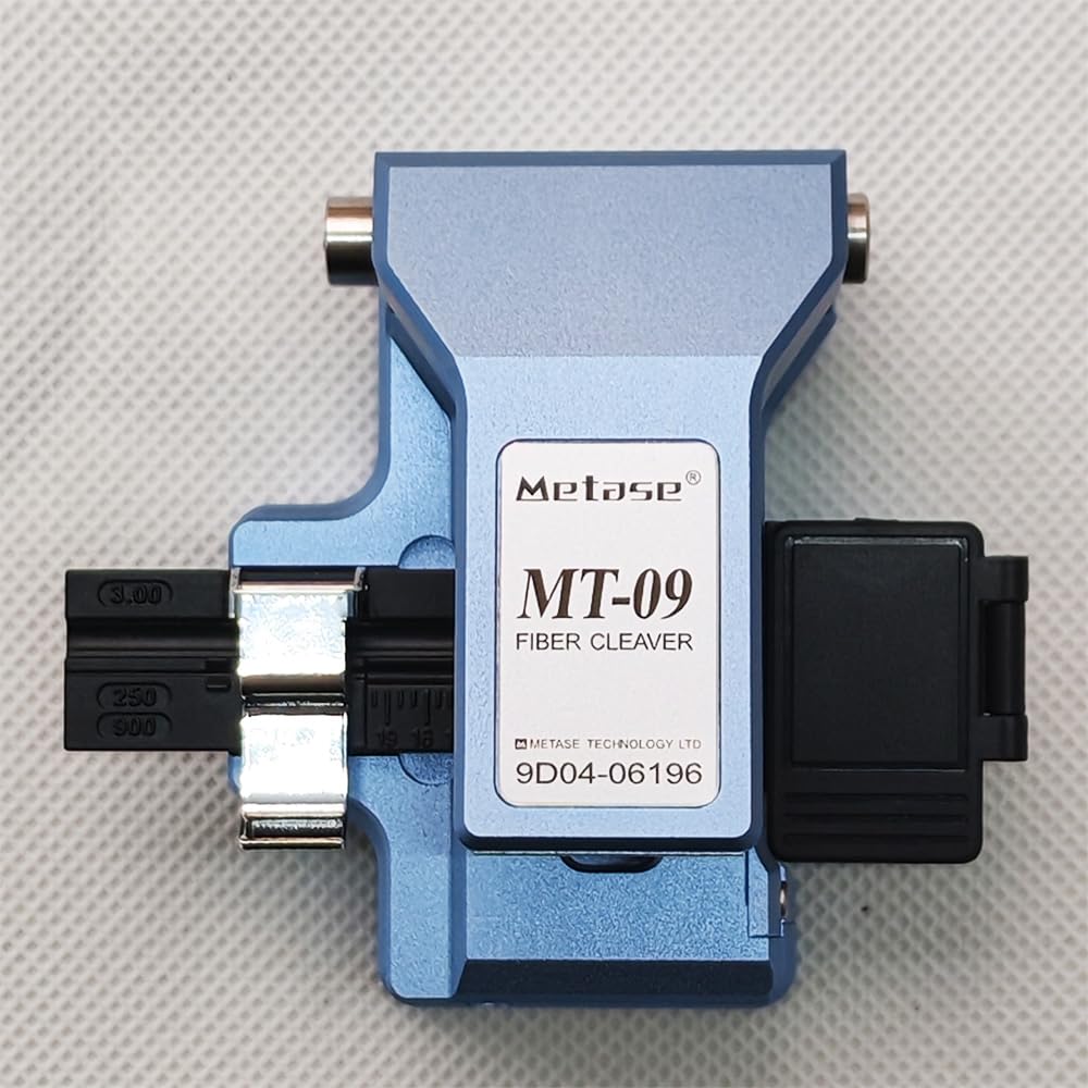 Fiber Cleaver MT-09 with Blade, Cable Cutting Knife, FTTT Fiber Optic Tools, Cutter, High Precision, Automatic Cutting 1PCS