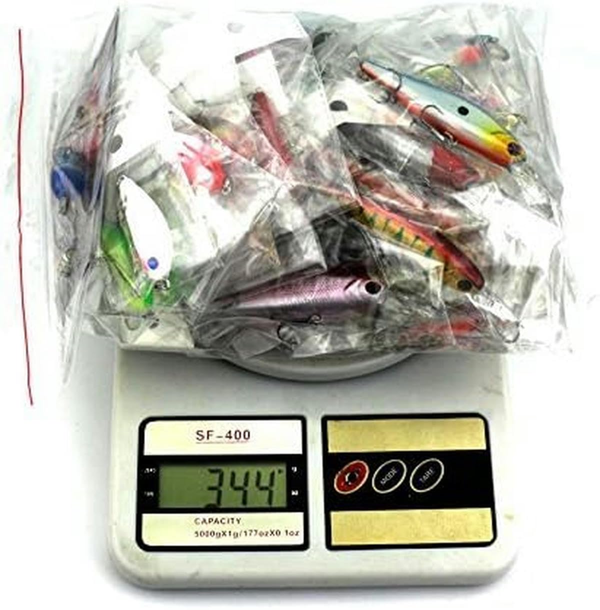 44-teiliges Angelköder-Set mit Minnow-Angelködern, Crankbaits und harten Swimbaits