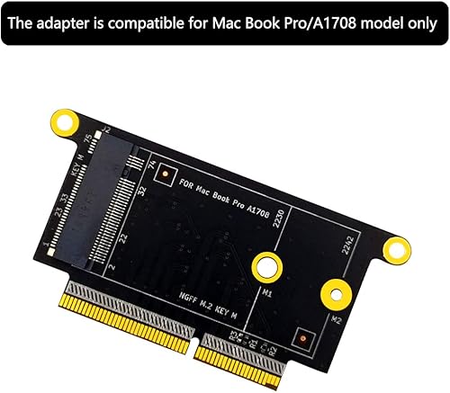 Miniatura 3 de HLT NGFF M.2 NVMe Key M 2230/2242 - Adaptador para MacBook A1708