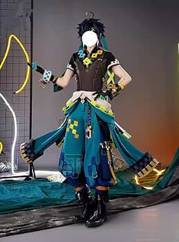 原神　キィニチ　コスプレ衣装一式 Amazon.co.jp: 原神 キィニチ コスプレ衣装 ウィッグ付き