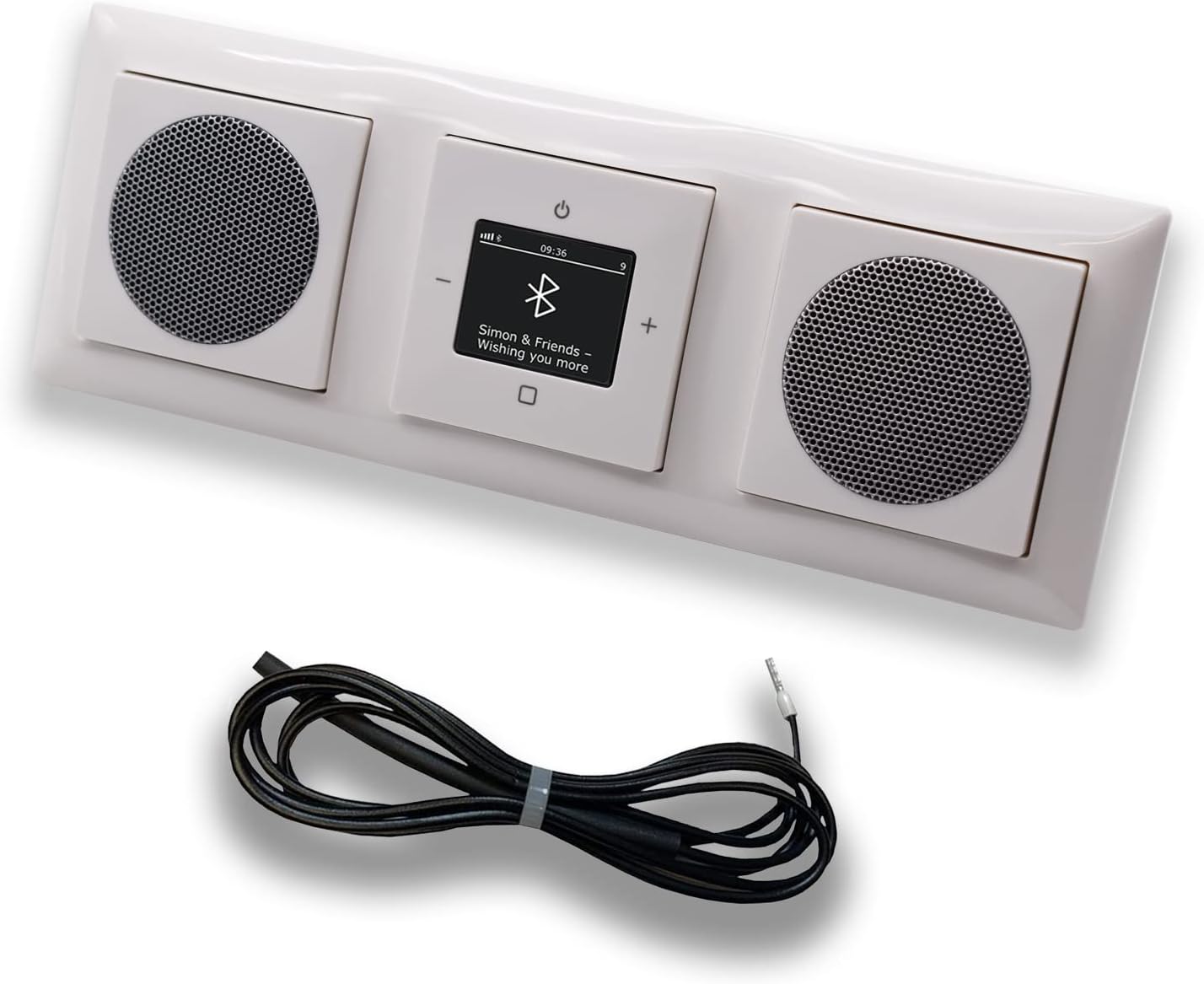 Busch Jäger DAB+ Unterputz Radio Bluetooth - Komplett-Set Mit Antenne 8217U-101