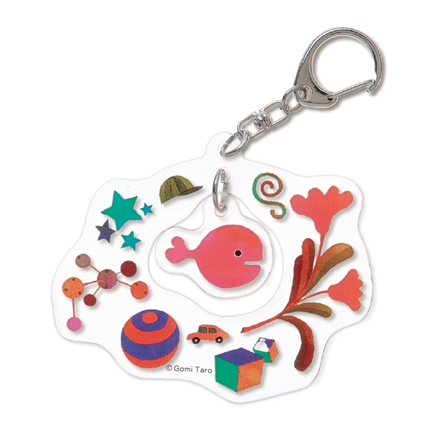 Amazon.co.jp: 学研ステイフル 五味太郎 アクリルキーホルダー